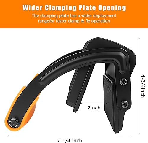 Panel and Plywood Carrier(2 Pack), Plywood Lifting Tool and Drywall Carrying Tool, Aluminum Alloy Soft-Grip Handle Gripper Lift for Sheetrock - Poueer