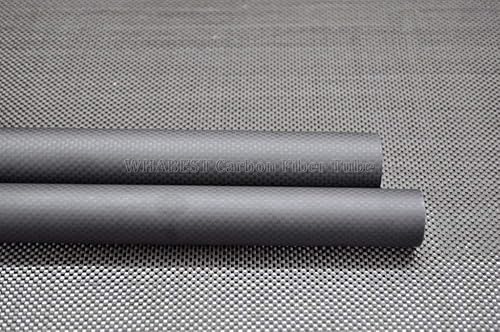 32MM OD x 30MM ID x1000MM 3k Carbon Fiber Tube/Tubing/Pipe Wing Tube Quadcopter arm Hexrcopter - Poueer