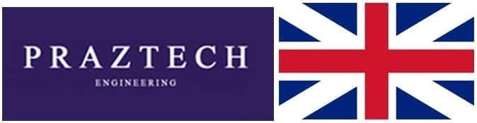 PRAZTECH® Precision Engineers VEE Blocks CLAMP Set - V Block Matched Pair, 40mm x 32mm x 32mm, Clamping capacity: 1' (25mm) in Wooden Box - Poueer