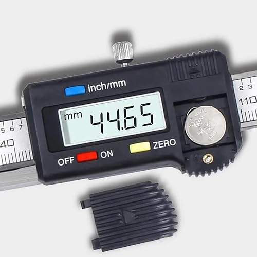 iDili Stainless Steel Digital Wedge Feeler Gauge, Mechanical Feeler Gauge Gap Gauge Detection of Inclined Surfaces(0.2-10mm) - Poueer