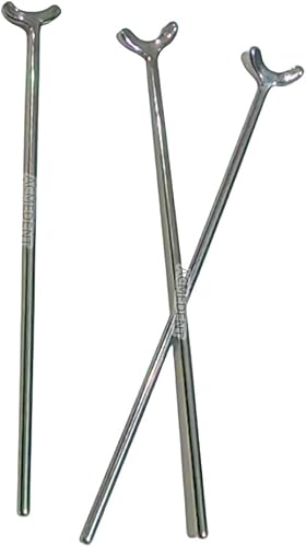 20Pcs J Clasp Bold Clasps Ball Retainer Bars Dental Large Size 1.0mm Y-Shape - Poueer