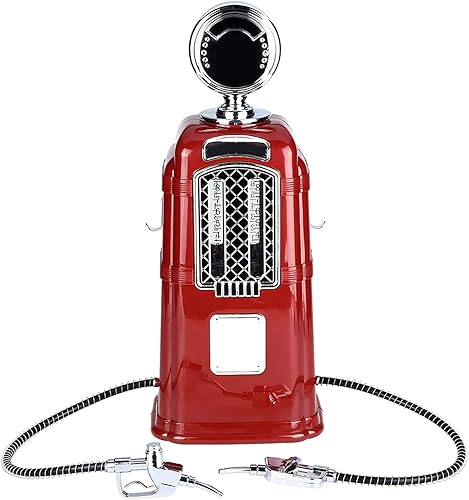 Beverage Pump Dispenser, 1000cc Double Guns Wine Beverage Pump Liquor Alcohol Beer Dispenser Beer Pump(black) (Black) - Poueer