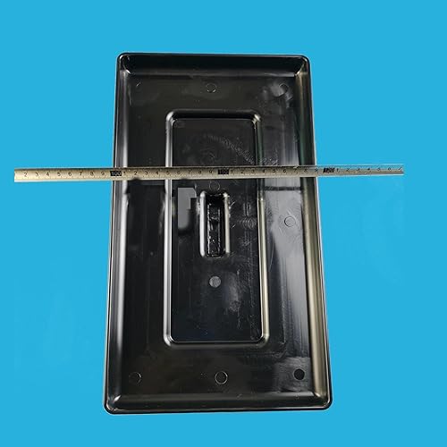 Two Pieces Plastic Cover 34 X 19.5 CM Mix Hoppers Lid, Compatible with VEVOR, Soft Serve Ice Cream Machines Fittings - Poueer