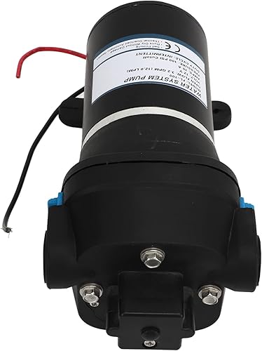 EVTSCAN Diaphragm Water Pump High Pressure Electric Micro Booster, Positive Displacement Pump DC12V 100psi 3.2GPM - Poueer
