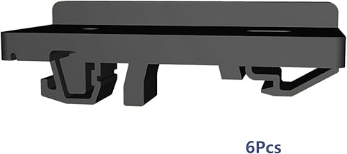 DIN‑Rail Mount for Blackmagic Micro Converter | Secure Bracket for SDI to HDMI Adapter | Quick Release Holder Compatible with Blackmagic DIN Rail Installations - Poueer
