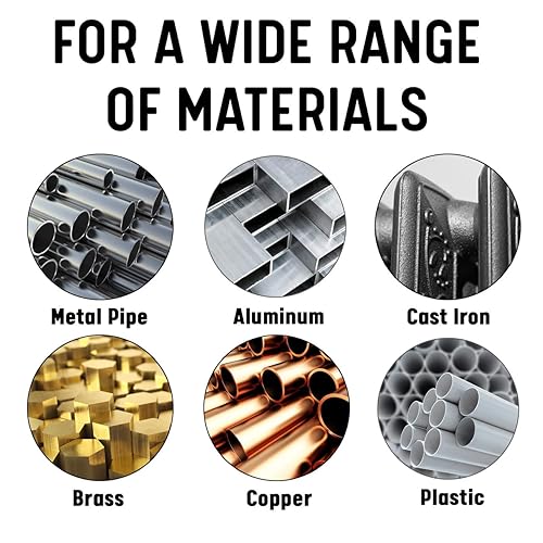 Drill America DWTHS1/4-1-1/4SET 6 Piece NPT Pipe Tap Set in Wooden Case (1/4 ', 3/8 ', 1/2 ', 3/4 ', 1 ' and 1-1/4 '), High Speed Steel, DWT Series,Small - Poueer