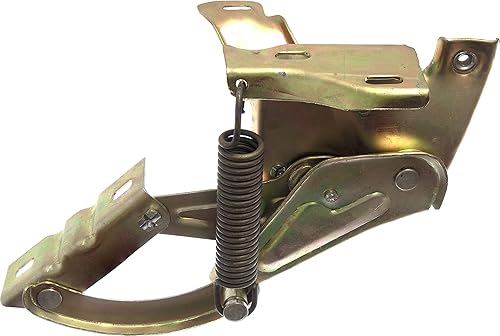 APDTY 144193 Hood Hinge w/Spring Compatible With Left Driver-Side 61-66 Ford PU - Poueer