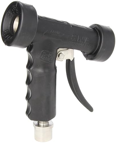 Dixon AWSG-TG Aluminum Brass Thermal-Gard Elevated Temperature Spray Nozzle, 3/8' NPT Male Inlet, Black - Poueer
