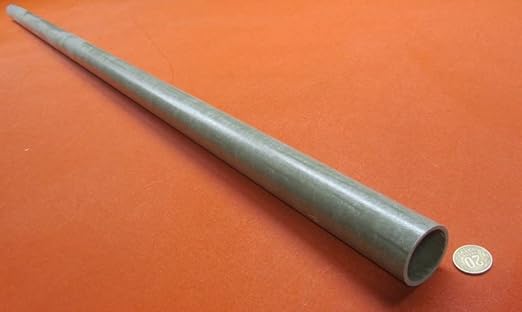 FRP Fiberglass Round Tube 1.75' (1-3/4') OD x 1.50' (1-1/2') x 5 Ft. Length Green 1 pc - Poueer