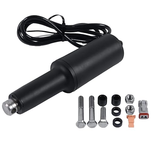 15056-001 Boat Trim Tab Actuator 2 1/4'' Stroke 12V 3/8' Fit for Lenco 101 XD Series Actuator 3/8' mounting Hardware Used HD, XD, High Performance & Super Strong Tabs Multicoloured - Poueer