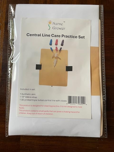 Central Line Care Practice Set with Accessories - Poueer