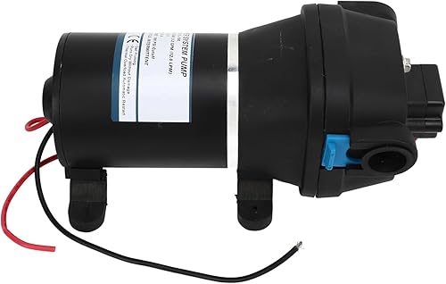 EVTSCAN Diaphragm Water Pump High Pressure Electric Micro Booster, Positive Displacement Pump DC12V 100psi 3.2GPM - Poueer