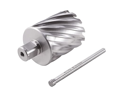 ACTOOL 2-1/16' Diameter × 2' Depth of Cut HSS ANNULAR Cutter with 3/4'' Weldon Shank - Poueer