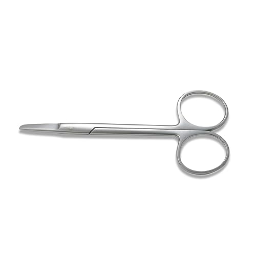Osung SCLSS115 Littauer Scissor, Suture, Straight, 115 mm - Poueer