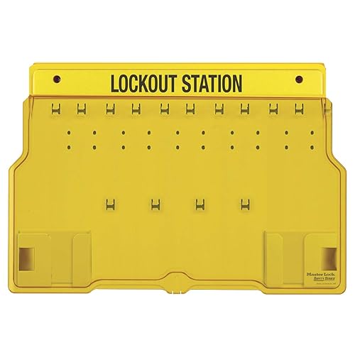 Master Lock 1483B Lockout Tagout Padlock Station - Poueer
