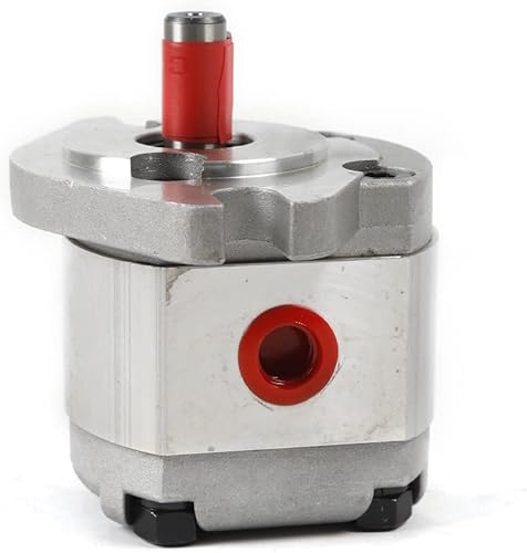 Hydraulic Gear Pump, 0.8ML/R High Pressure Single Hydraulic Gear Pump, 4300rpm 21MPa Aluminum Hydraulic Oil Gear Pump, Hydraulic Fluid Gear Pump - Poueer