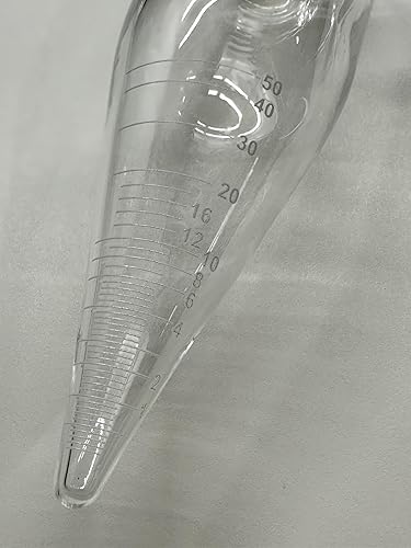 LABO Oil Centrifuge Tube - 6 Inch Short Cone 200% Rounded Shoulder - Poueer