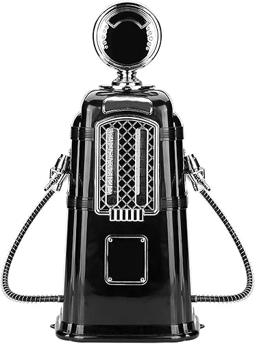 Beverage Pump Dispenser, 1000cc Double Guns Wine Beverage Pump Liquor Alcohol Beer Dispenser Beer Pump(black) (Black) - Poueer