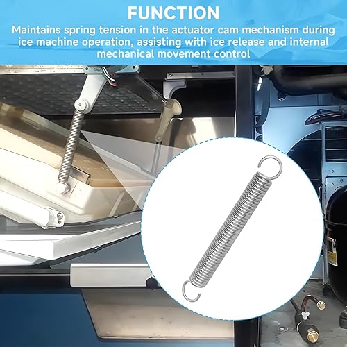 4H3473-01 Extension Spring Replacement, Compatible with Hoshizaki Ice Machine Models IM-500SAA IM240 Series Ice Machine Actuator Cam Parts - Poueer