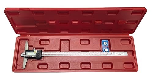 General Tools Depth Gauge Vernier Caliper 0-150mm 0-200mm,0-300mm (Digital 150mm(Double-Hook)) - Poueer
