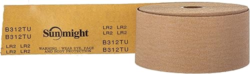 Sunmight 06106 2-3/4' x 45 yd 80 Grit PSA Sheet Roll, 2.75' X 45YRD - Poueer