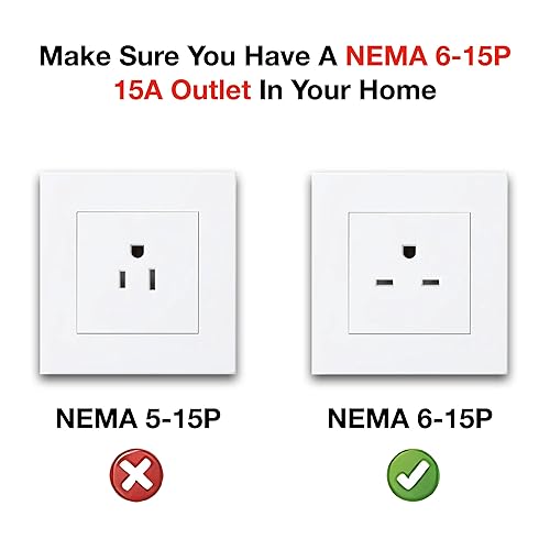 240V 3000W Titanium Immersion Bathtub and Swimming Pool Water Heater,Fully Submersible Portable Electric Heater,30 Galons Bathtub Heater,Seawater Aquaculture,NEMA 6-15P Plug,100% Waterproof - Poueer