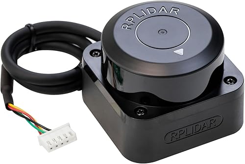 Yahboom Silan Lidar Sensor ROS Robot TOF Range Navigation 3D Scanner Laser Measurement Tool RPLIDAR A1 C1 (RPLIDAR C1) - Poueer