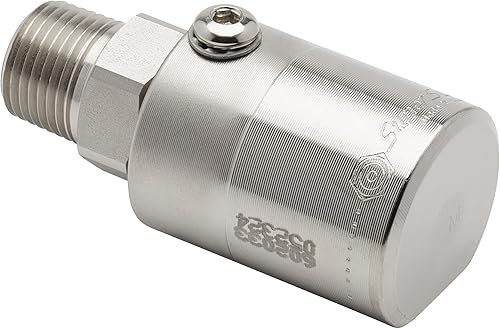 Reelcraft S602033-1/2' NPT(F) x 1/2' NPT(M) Carbon Steel Swivel, Aflas Seals, 5000 psi - Poueer