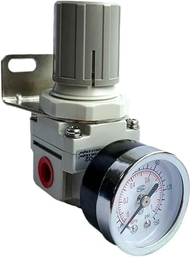 AR4000-04 Pneumatic Compressed Air Source Processor Air Pressure Regulating Relief Valve(AR4000-04) - Poueer