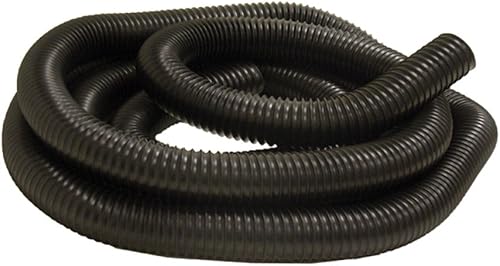 Rubber-Cal PE Flex (Ultra Flexible) Black - Blower Hose - 2' ID x 12.5ft Length Hose (Fully Stretched) - Poueer
