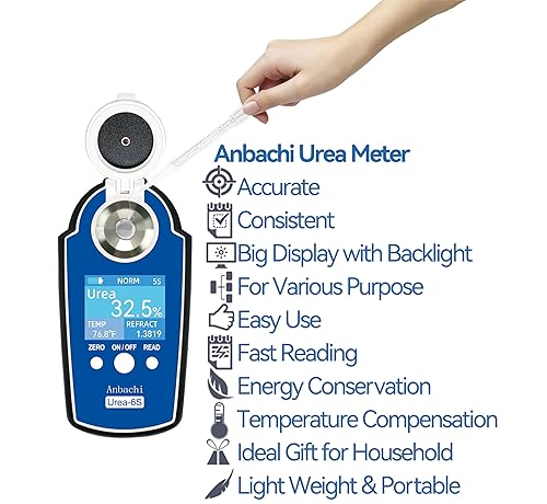 Urea and DEF Tester - Refractometer Digital Tester That Measures Accurately and Quickly - The Best Choice for Your Diesel Vehicle - Limited Time Offer - Poueer