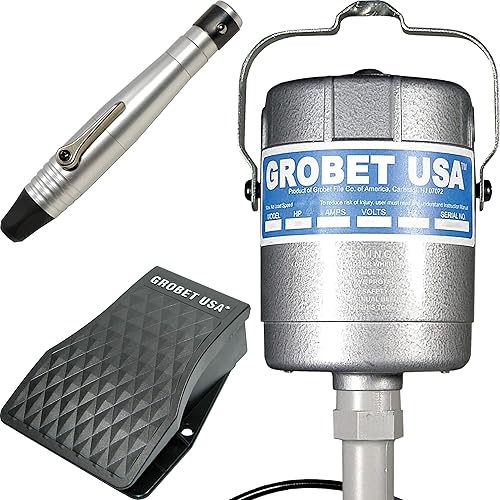 Flexible Shaft Motor with Quick Change Handpiece, S300, 1/8HP - Poueer