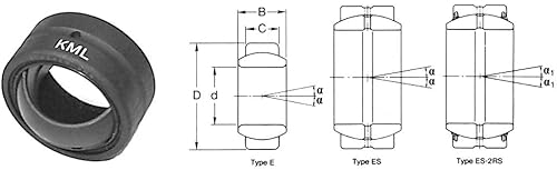 GE60ES-2RS Spherical - 2RS - Standard Industrial Grade, Seals Factory New! - Poueer