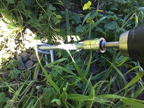 14' Lag Bolts, Pack of Six with Chains for anchoring Tents or Structures - Poueer