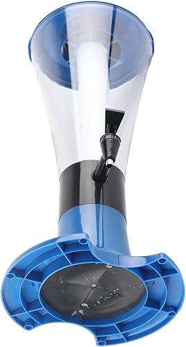 Beerenser with Tap 3L enser Multipurpose Glow in The Dark Tabletop Wine Tap for Home Bar KTV (Blue)(Painted Silver) - Poueer