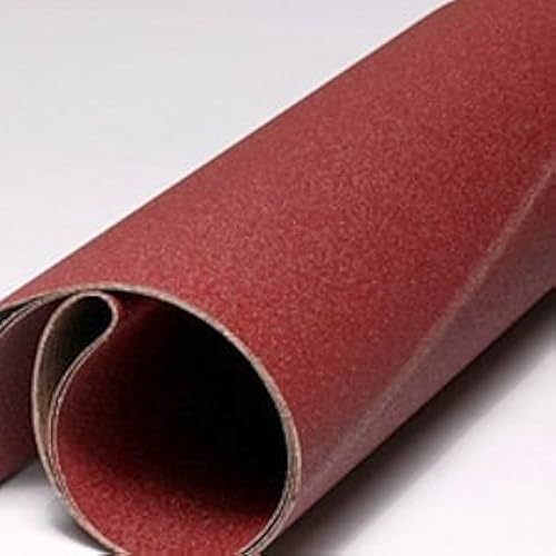 6 inch x 123 inch, 80 Grit, KK752X (General Grade), X-Weight, Aluminum Oxide (A/O), Abrasive Sanding Belts, 10-Pak - Poueer