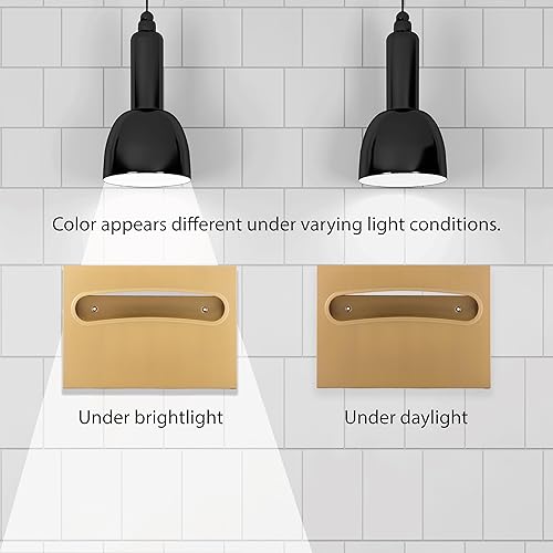 Toilet Seat Cover Dispenser - Enhanced Anti-Fingerprint Coating, HighQuality Stainless Steel, Wall-Mounted for Commercial Bathrooms - Holds 250 Seat Covers - Gold - Poueer