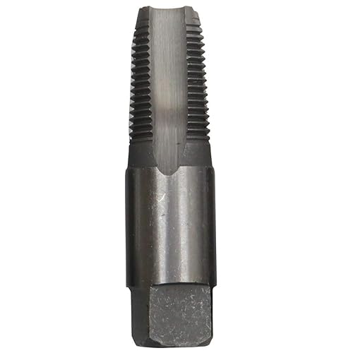 Drill America DWTHS1/4-1-1/4SET 6 Piece NPT Pipe Tap Set in Wooden Case (1/4 ', 3/8 ', 1/2 ', 3/4 ', 1 ' and 1-1/4 '), High Speed Steel, DWT Series,Small - Poueer
