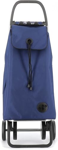 Rolser I-Max MF 4 Wheel Foldable Shopping Trolley - Orange - Poueer