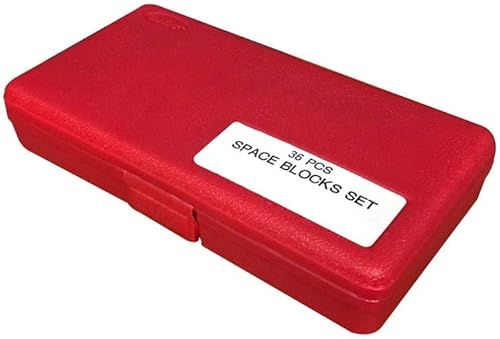 Prolinemax 36 PC Steel Round Gage Space Harden Block Blocks Gauge Set ID Thread M6 - Poueer