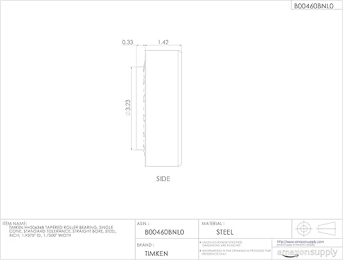 Timken Tapered Roller Bearing Cone - HH506348 - Poueer