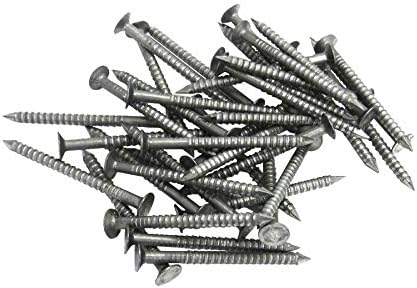 260 Pack 1-1/2' Ringed Underlay Nails - Poueer