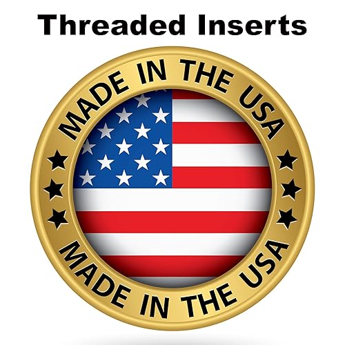 E-Z LOK Metal Thread Repair Kit Tool and Stainless Steel Threaded Inserts Standard Wall 8-32 x 5/16-18 - Poueer