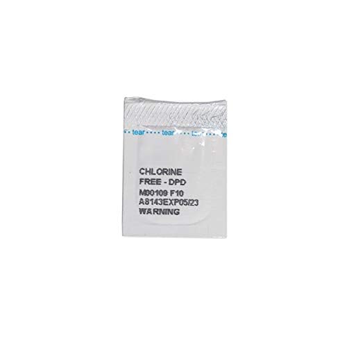 Hach 2105569 DPD Free Chlorine Reagent Powder Pillows, 10 mL, (Pack of 100) - Poueer