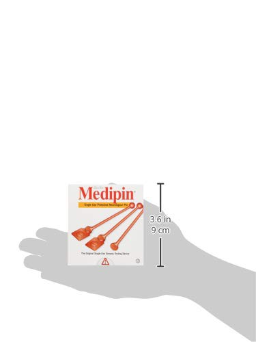 Medipin 16326 Single-Use Disposable Medipin, Pack of 100 - Poueer