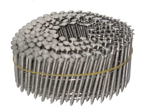 Simpson Strong-Tie S13A175SNBP - 1-3/4' x .090 Stainless Ring-Shank Coil Siding Nails - Poueer