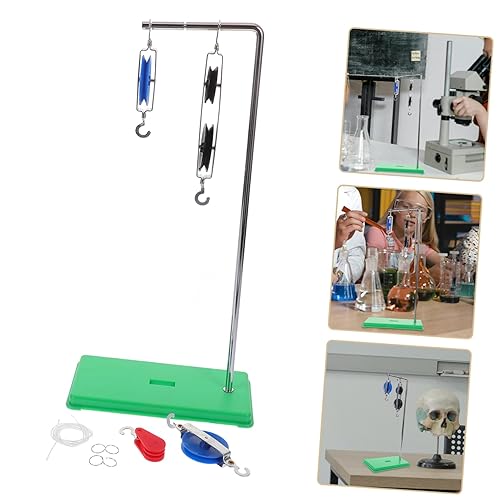 5 Sets Pulley Block Physics Lab Science Kits Energy Science Kits Science Education Kits Pulley System Teaching Tools for Physical Mechanics Physics Tool Physics Kit Abs - Poueer