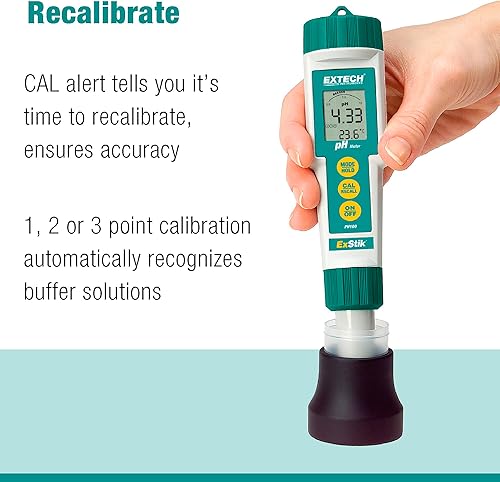 Extech PH110 Waterproof ExStik pH Meter - Poueer