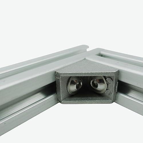 SANTIE 1 PCS T-Slot Framing System: 30 Series, 1200mm Lg, 30 mm x 30 mm, Single, 4 Open Slots, Smooth - Poueer