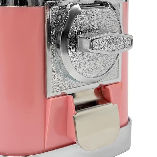 Capsule Vending Machine Candy Machine Dispenser for Business Toy Vending Machine Dispenser Lockable Candy Gumball Dispenser Machine Prize Machine Twister Ball Dispenser (White) - Poueer